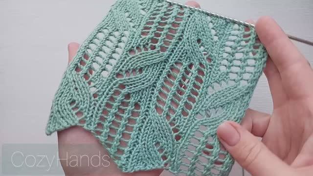 Шикарные ажурные веточки с листьями / Узор как произведение искусства