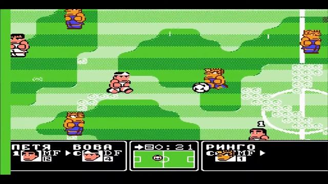 Полное прохождение игры Goal 3 (Kunio Kun no Nekketsu Soccer League) на NES/Famicon/Dendy. Часть 1.