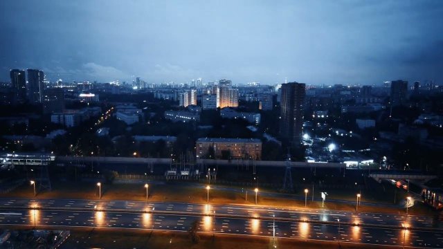 Ночь в Москве. Измайлово.