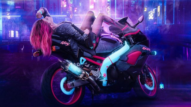 клубная музыка - крутые машины - крутые- мотоциклист - девушки - это песняSAKE - Cloudy