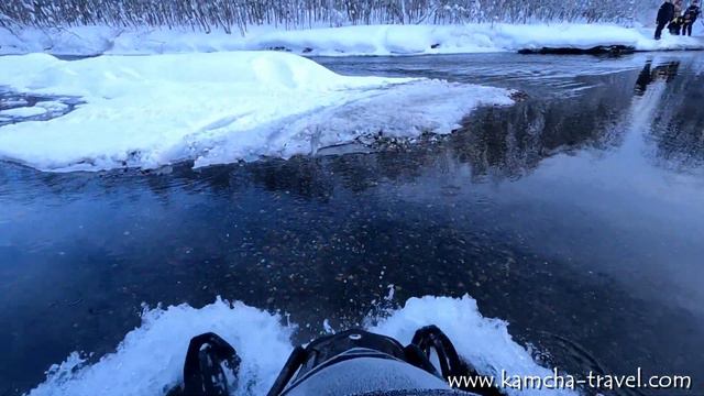 Зимняя рыбалка на Камчатке 2024. Дикая радужная форель Микижа.