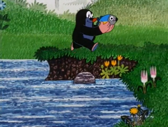 Крот и рыбка
