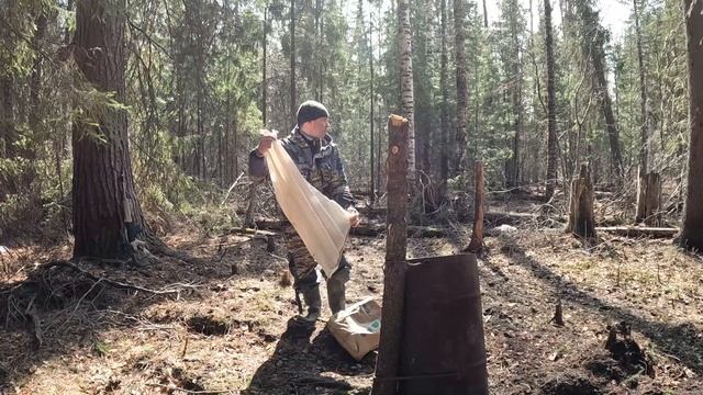 Охота на медведя с вышки на приваде! #охотанамедведя