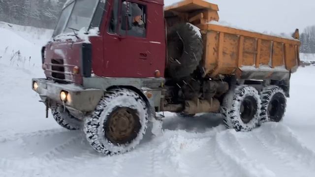 #tatra #татра новая площадка для испытаний