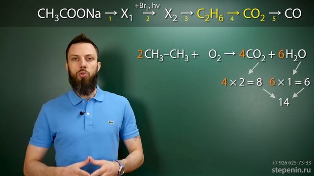1.4. Алканы: Решение цепочек. ЕГЭ по химии