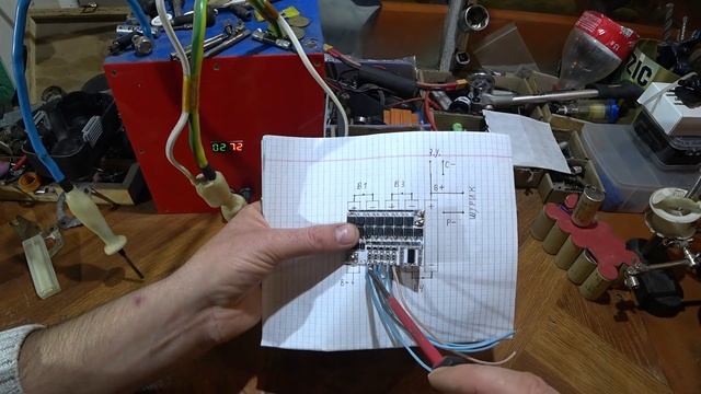 ПЕРЕДЕЛКА ШУРУПОВЁРТА  ИНТЕРСКОЛ 18В НА LI-ION.СВОИМИ РУКАМИ.mp4