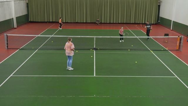Тренировка парной игры | Большой теннис