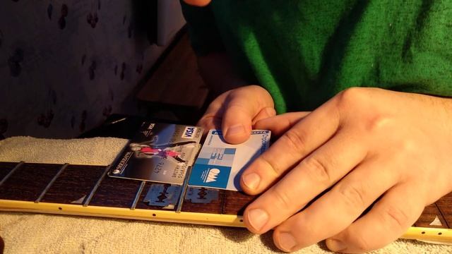 Как удалить лады из грифа гитары