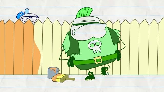 Покрасить забор # 340★ Нарисованный мультфильм ★ Pencilma