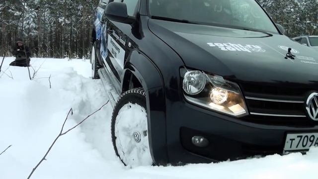 Покатушка на амароке по лесным дорожкам