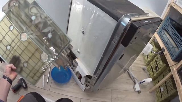 Чистка прессостата посудомойки Bosch после аквастопа