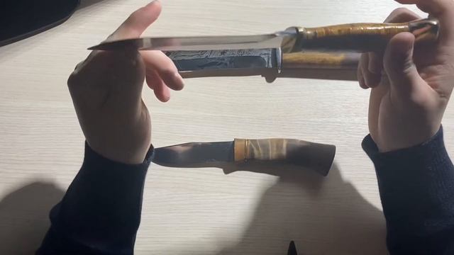 Ножи ручной работы, сравнение сталей 40х13, х12мф, ELMAX, выбор ножа