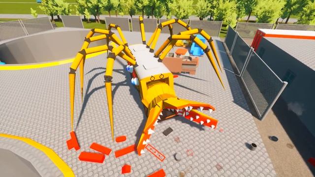 ВСЕ ВИДЫ АВТОБУСОВ ПОЖИРАТЕЛЕЙ В БРИК РИГС! SCP 2086 BUS EATER! ЭВОЛЮЦИЯ СЦП 2086 В BRICK RIGS!