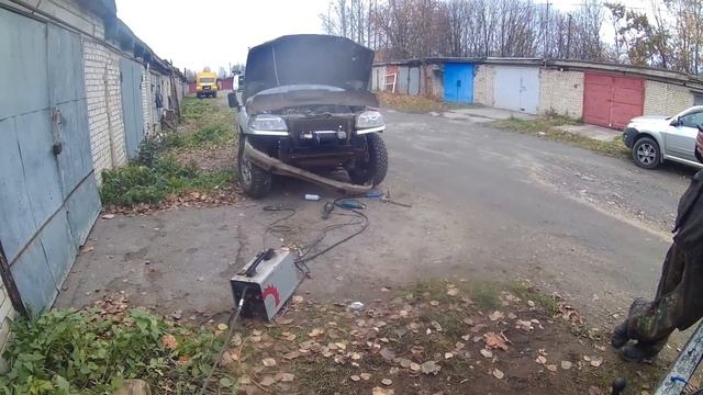 Установка лебедки на шевроле ниву