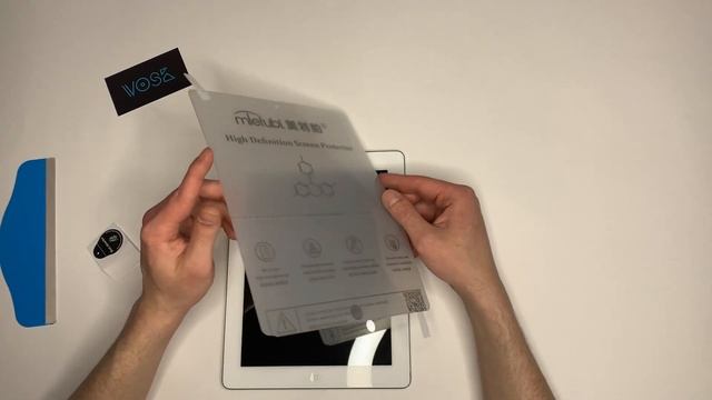 Как наклеить защитную пленку на планшет