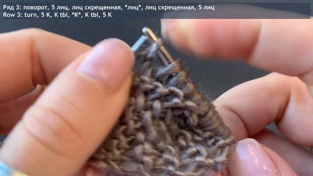 Простая косынка бактус спицами | Мастер класс для начинающих | Платочная вязка