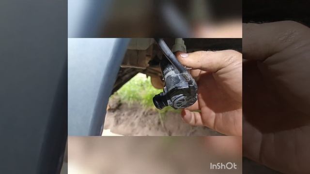 Демонтаж и ремонт бочка омывателя Daewoo Lanos Ланос, Sens Сенс OEM 96286324