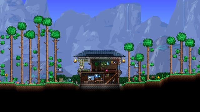 как КРАСИВО строить в Terraria 1.4 гайд | [Terraria: Journey's End]