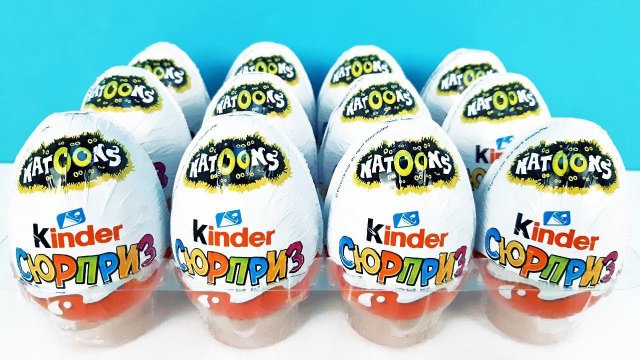 Киндер Сюрприз NATOONS 2019! Новая серия ИГРУШКИ ЗВЕРЮШКИ Unboxing Kinder Surprise eggs