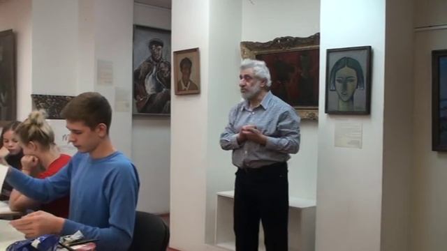 1 3 Первый Урок Живописи Копирование ГОНЧАРОВ МУЗЕЙ 05 12 2019 Галерея АртБаzа Артем Киракосов Виде