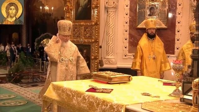 Рождественское Богослужение в Храме Христа Спасителя. 06. 01. 2023.