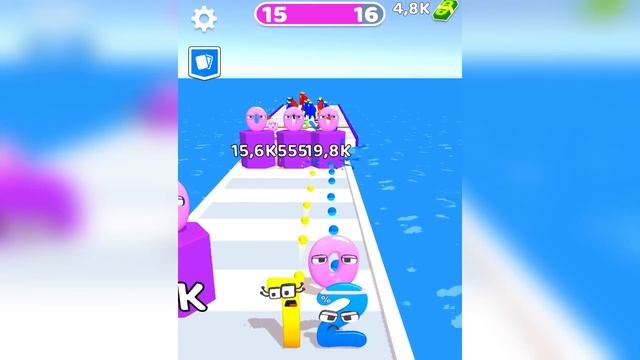 ЭВОЛЮЦИЯ АЛФАВИТ ЛОР, НО ЦИФРЫ! МАКСИМАЛЬНЫЙ УРОВЕНЬ! Merge Number Run