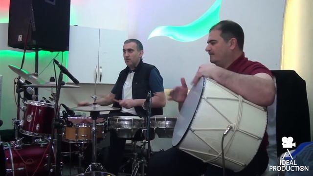 Qarmon Husnu Sediyev. Klarnet Azer Güzdəklinin ovladının kicik toyu.