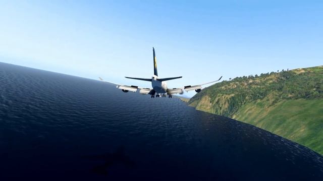 Landing Big Planes on the shortest Runway in the World | Saba Airport | X-Plane 11 | Luggaaa