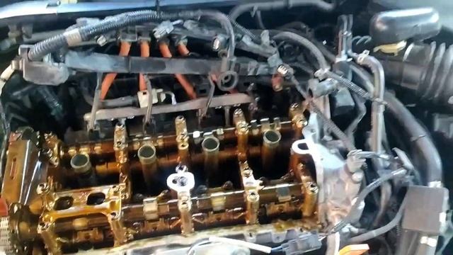 Honda Accord регулировка клапанов