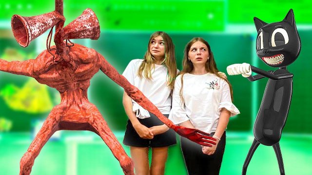 CARTOON CAT В НАШЕЙ ШКОЛЕ!! (Крутые детки) Cool Kids SCP серии