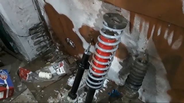 Полная замена задних стоек ваз 2110