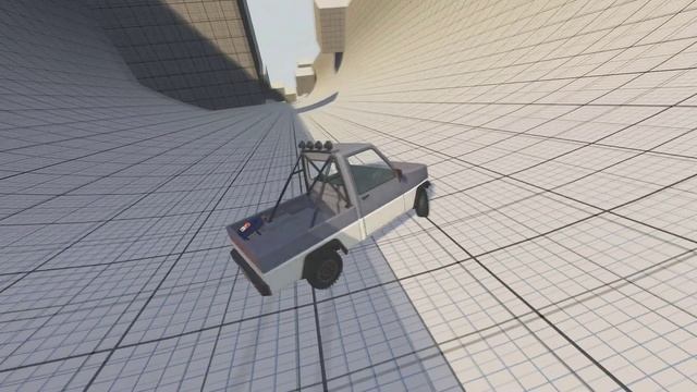 спуск без тормозов BeamNG.drive