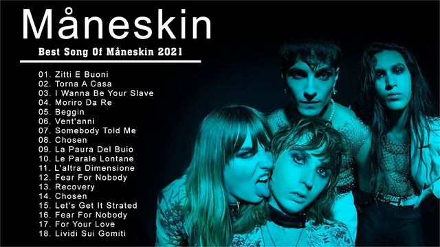 Måneskin Greatest Hits full album - Måneskin Best Songs - Best of Måneskin
