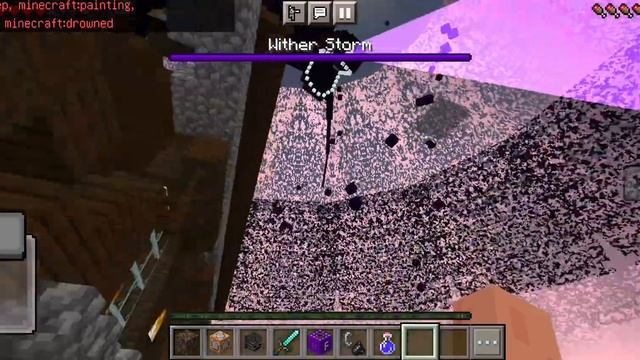Топ 3 мода для Майнкрафт PE Wither Storm.