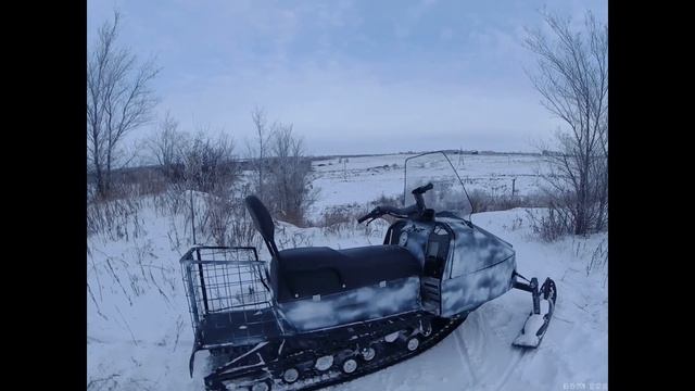 Самодельный снегоход