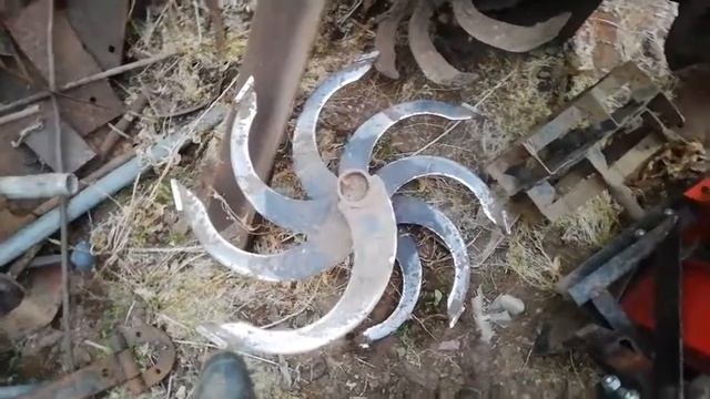 Фреза для тяжа и фреза целина.Сравниваю.