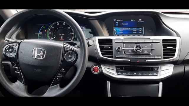 Обзор. Крутые фишки и плюсы Хонда Аккорд Гибрид 2014. Honda Accord Hybrid