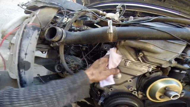 КАК ИЗБАВИТСЯ ОТ МАСЛО ИЗ ПОД ПЕРЕДНЕЙ КРЫШКИ ЗМЗ 406??♂️/  РЕШЕНИЕ ПРОБЛЕМЫ