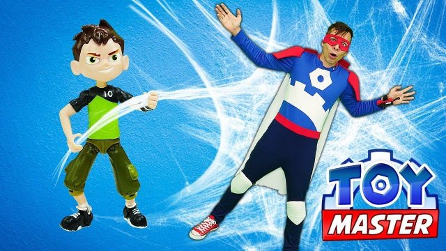 Видео игры Бен 10 – Той Мастер и супергерой ищут Часы Омнитрикс! – Новые игры битвы онлайн с Бен Тен