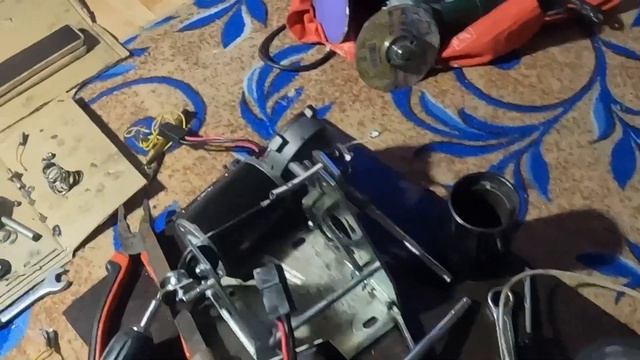 Текущий ремонт и неисправности якорной лебёдки Stronger , часть 1