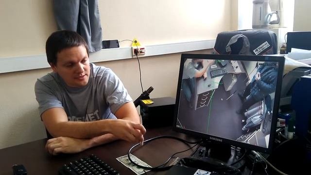 Демонстрация работы системы «Антивор»