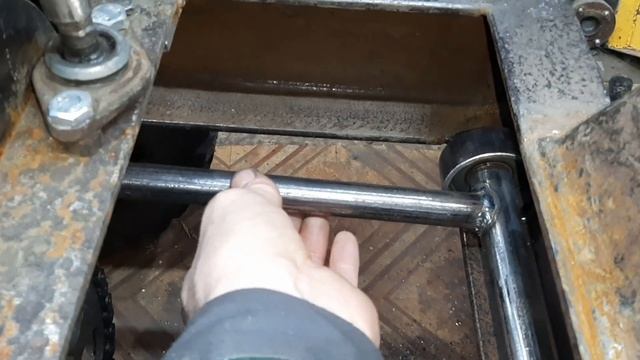 Самодельный минитрактор переломка от А до Я. Серия 13. Тормозная система на трактор.