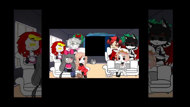 REACTION TO THE KHAZBIN HOTEL  (gacha sock) РЕАКЦИЯ НА ОТЕЛЬ ХАЗБИН (гача носк)🇷🇺🇺🇸