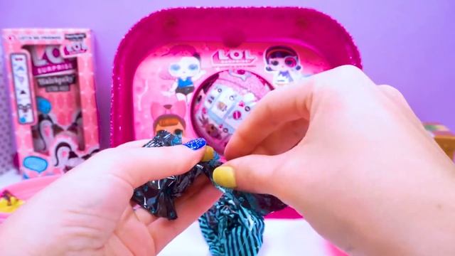 Куклы ЛОЛ Сюрприз НОВОГОДНИЙ ПОДАРОК! Мультик LOL Bigger Surprise with Dolls Распаковка