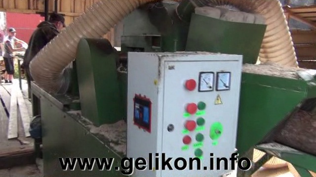 линия переработки тонкомера баланса на пилораме спб-8