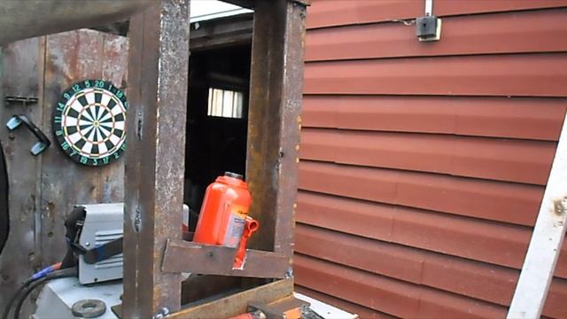 Гидравлический пресс из домкрата 20 тонн своими руками.