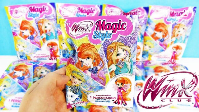 СЮРПРИЗЫ WINX CLUB MAGIC STYLE от Оригами! ИГРУШКИ, новая серия, ФЕИ, куклы, мультик КЛУБ ВИНКС