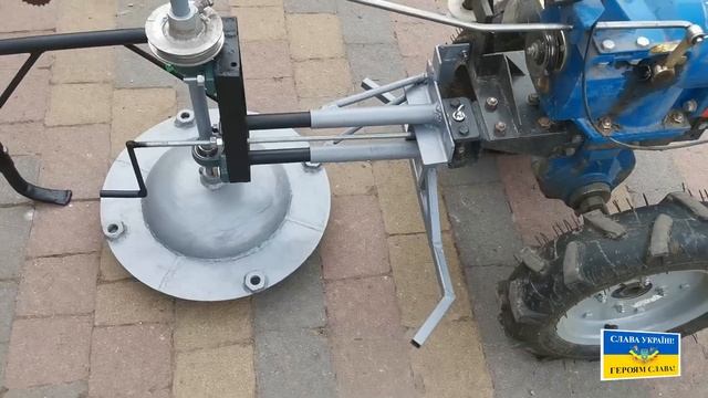 косарка роторна до мотоблока своїми руками - частина 1