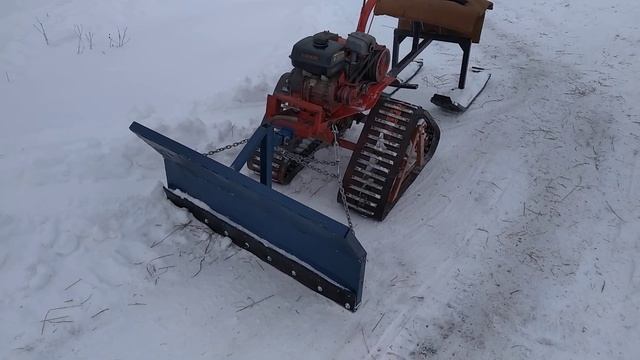 Отвал для чистки снега на мотоблок
