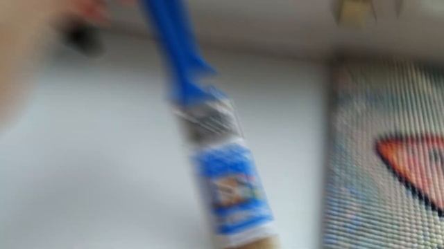 Пробую восстановить блеск алмазной мозаики